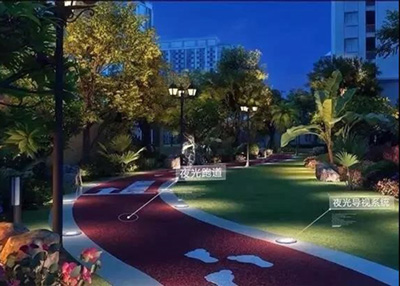 1000米超長夜光跑道